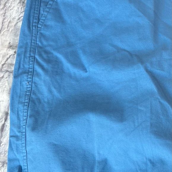 NEW CHAPS Men's Flat Front Shorts Stretch Blue Pocket Size 40 Bermuda Golf NWT - Picture 7 of 7